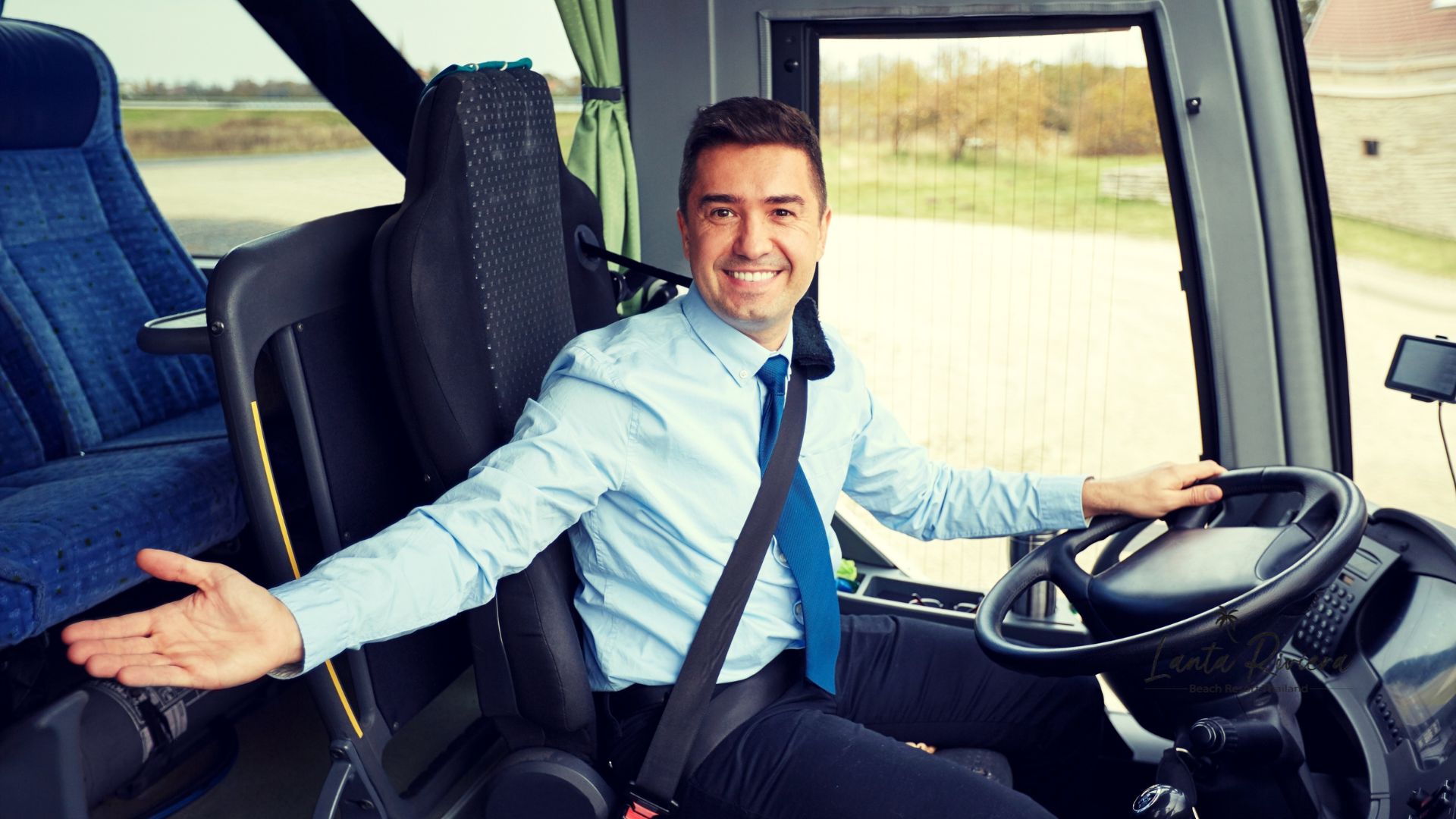 Airport shuttle driver Thailand - Lanta Riviera Beach Resort